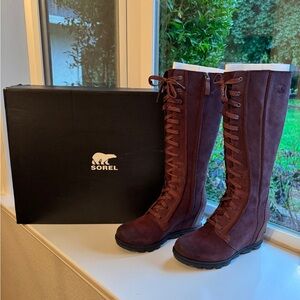 New in Box Sorel Joan of Arctic Wedge II Tall Boots